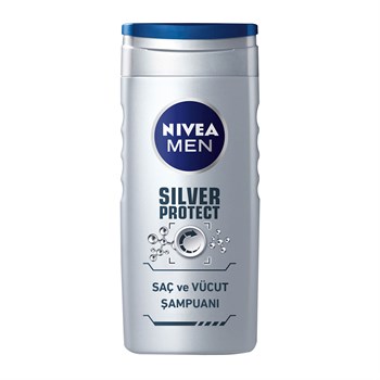  Nivea Silver Protect Saç & Yüz ve Vücut Jeli 250 ml 