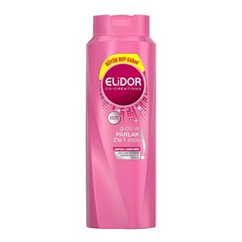 Elidor Şampuan 2in1 Güçlü ve Parlak Saçlar 650 ml