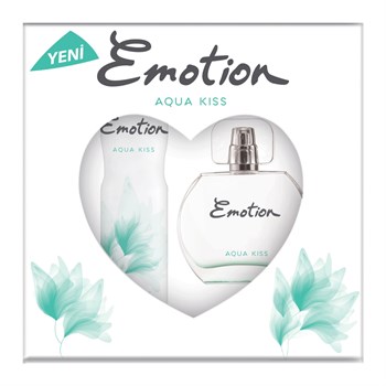 Emotion Aqua Kiss Kadın Parfüm 50ml + Emotion Aqua Kiss Kadın Deodorant 150ml