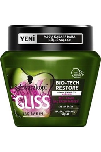 Gliss Bio-Tech Restore Saç Bakım Maskesi 300 ml 