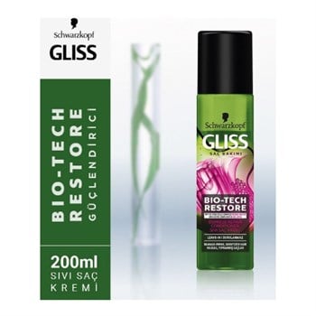 Gliss Bio Tech Restore Sıvı Saç Kremi 200ml