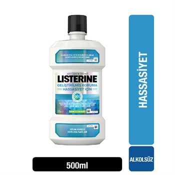Listerine Ağız Bakım Suyu Geliştirilmiş Koruma Hassasiyet İçin 500ml