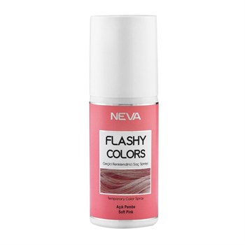 Nevacolor Flashy Colors Geçici Renklendirici Saç Spreyi Açık Pembe 75ml