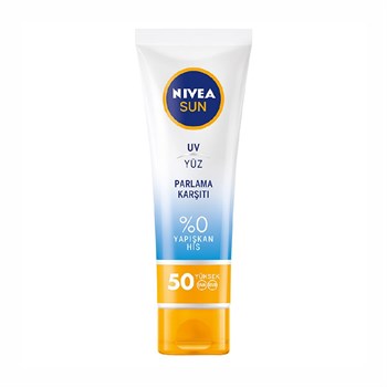 Nivea Sun Parlama Karşıtı Yüz Kremi Spf 50+ 50 ml
