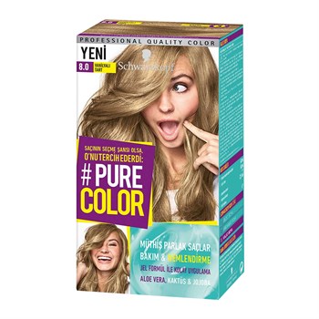 Pure Color Set Saç Boyası 8.0 Vanilyalı Tart