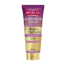 Bioblas Saç Bakım Kremi Saç Dökülmesine Karşı Şekillendirici Collagen&Keratin 250ml