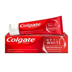 Colgate Diş Macunu Optic White Parıldayan Beyazlık Beyazlatıcı 75 Ml