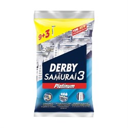 Derby Samurai 3 Platinum Tıraş Bıçağı 9+3