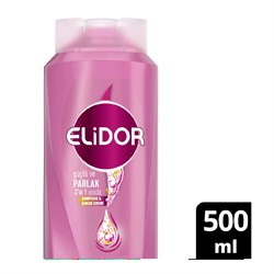 Elidor Şampuan Güçlü ve Parlak  2in1 500 Ml.