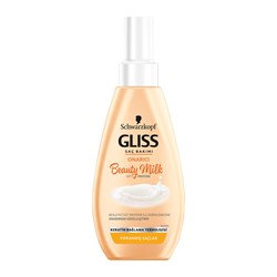 Gliss Beauty Milk Onarıcı Yıpranmış Saçlar İçin Sıvı Saç Spreyi 150 ml