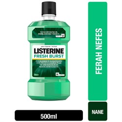 Listerine Ağız Bakım Suyu Fresh Burst 500 ml.