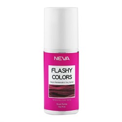 Neva Flashy Colors Geçici Renklendirici Saç Spreyi Sıcak Pembe 75 ml 