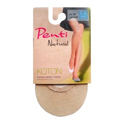 Penti Natural Koton Babet Çorabı Açık Ten 37-38