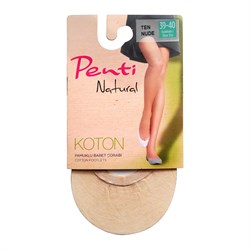 Penti Natural Koton Babet Çorabı Ten 39-40